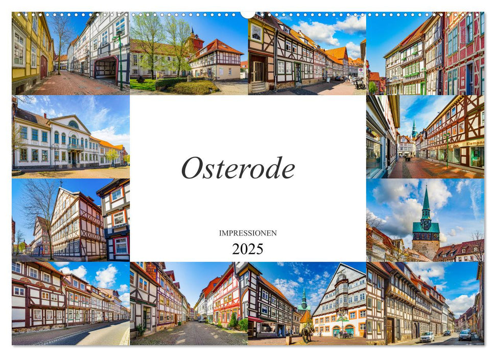 Osterode Impressionen (CALVENDO Wandkalender 2025)