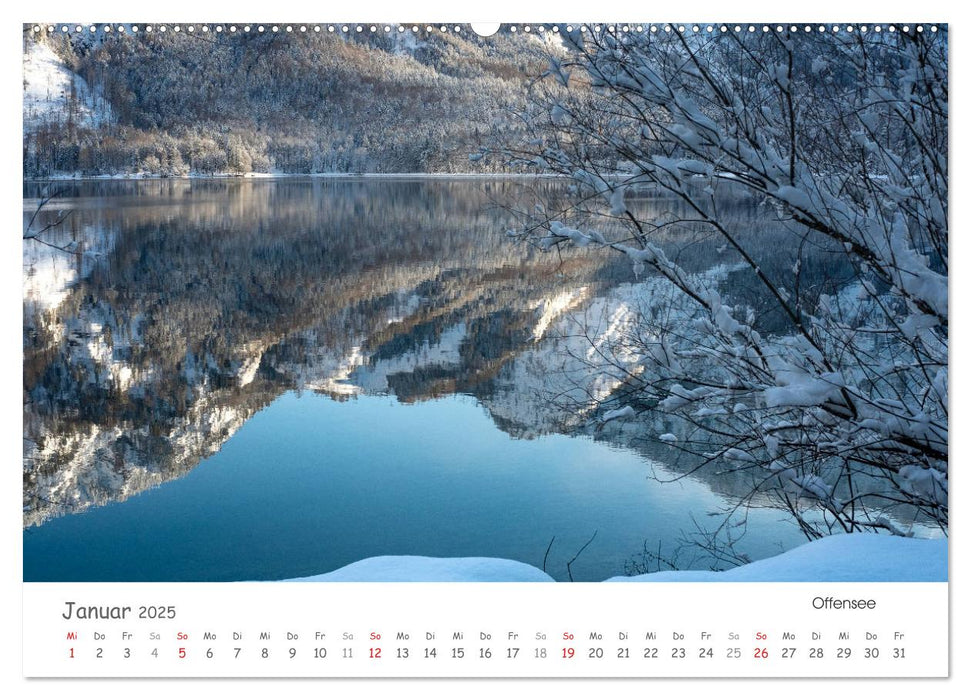 Gemma wandern - Wanderungen im Salzkammergut (CALVENDO Wandkalender 2025)