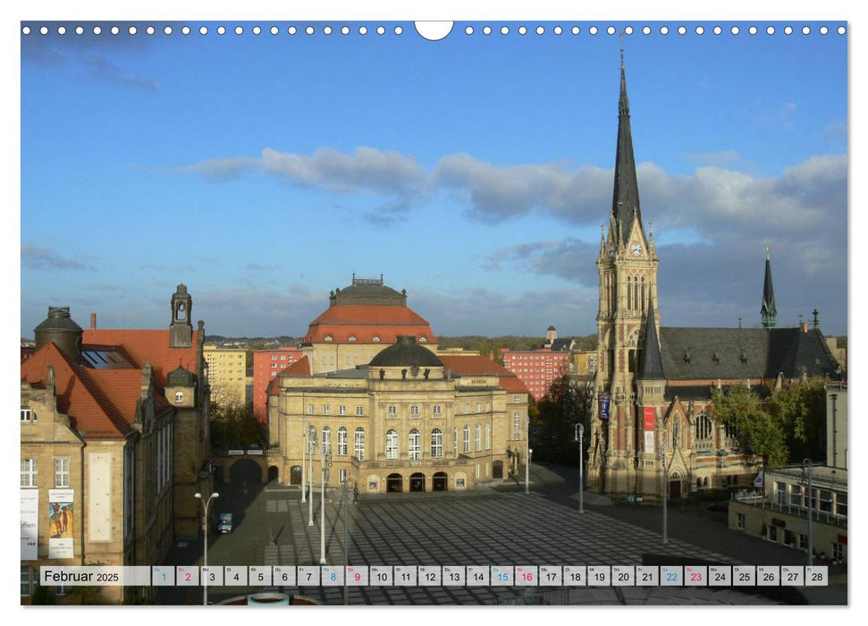 Chemnitz und Umgebung (CALVENDO Wandkalender 2025)