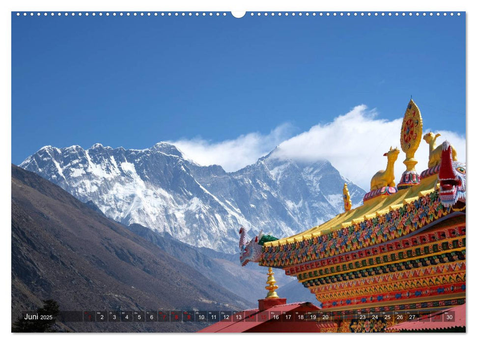 Himalaya Ama Dablam (CALVENDO Premium Wandkalender 2025)