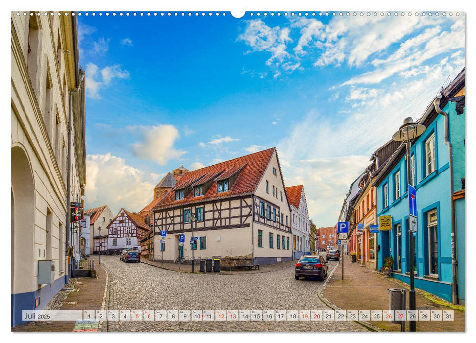 Wolgast Impressionen (CALVENDO Premium Wandkalender 2025)