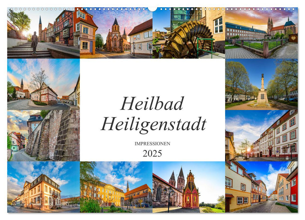 Heilbad Heiligenstadt Impressionen (CALVENDO Wandkalender 2025)