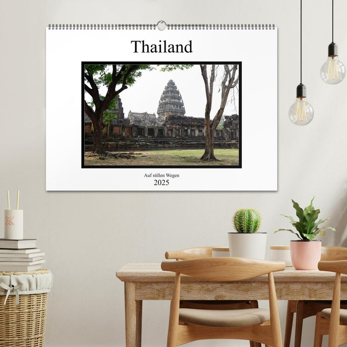 Thailand - auf stillen Wegen (CALVENDO Wandkalender 2025)