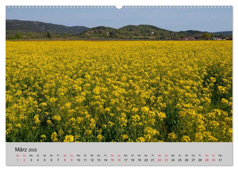 Bezaubernde Ardèche (CALVENDO Premium Wandkalender 2025)