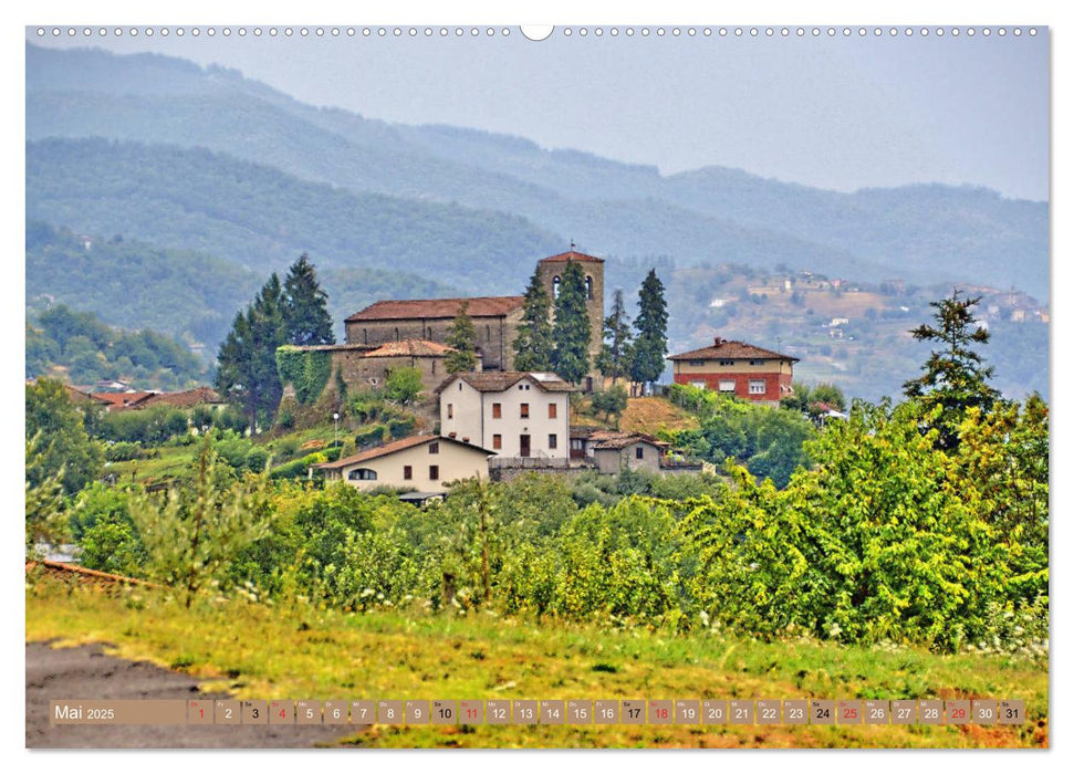 Garfagnana, Impressionen aus dem Norden der Toskana (CALVENDO Premium Wandkalender 2025)