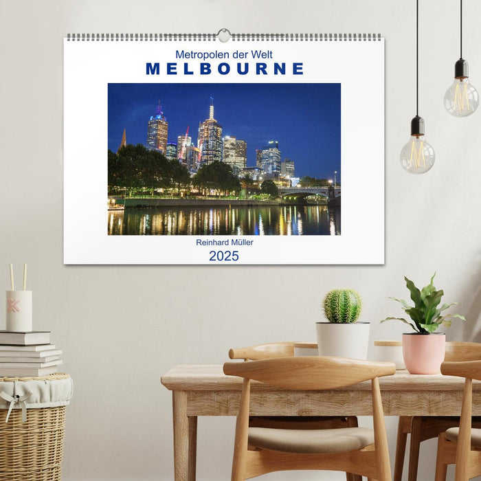 Metropolen der Welt - Melbourne (CALVENDO Wandkalender 2025)