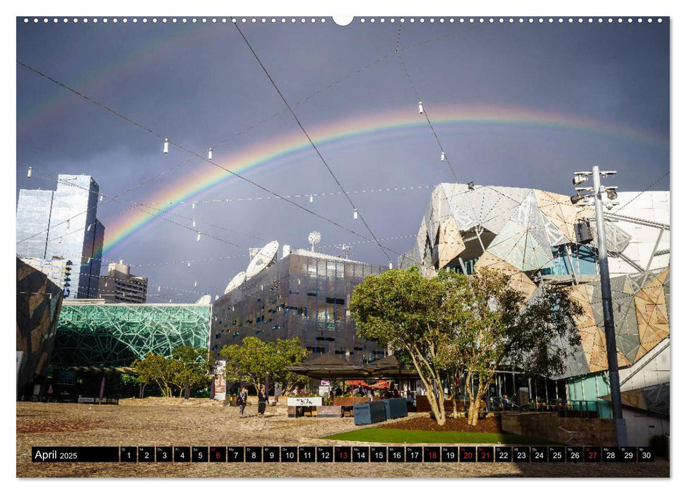 Metropolen der Welt - Melbourne (CALVENDO Wandkalender 2025)