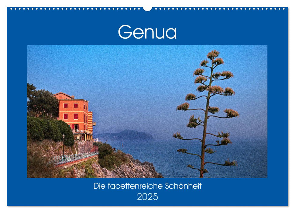 Genua - Die facettenreiche Schönheit (CALVENDO Wandkalender 2025)