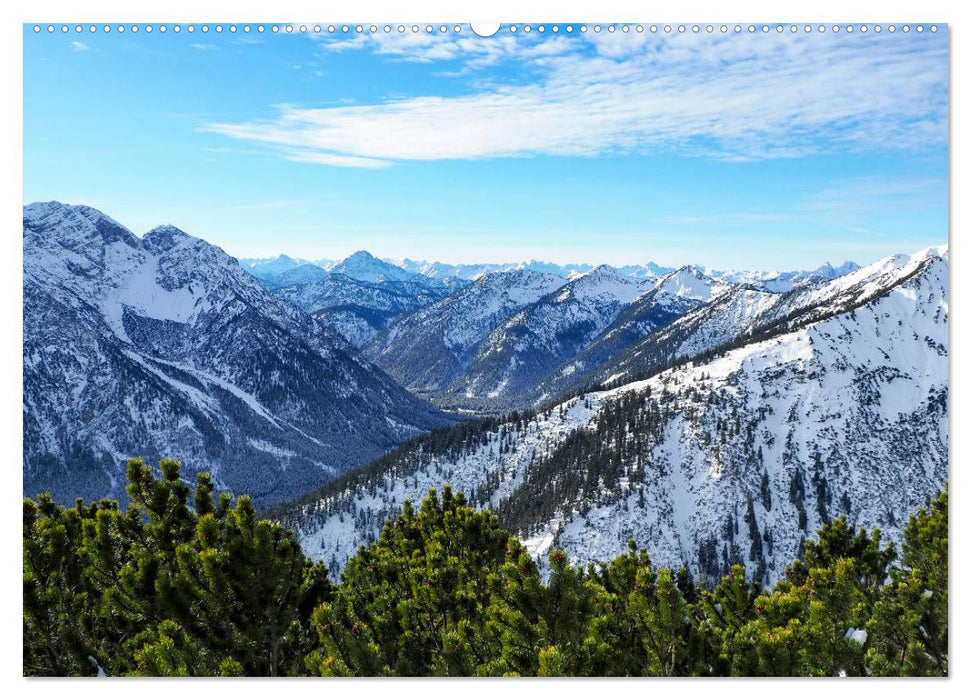 Ammergauer Alpen (CALVENDO Premium Wandkalender 2025)