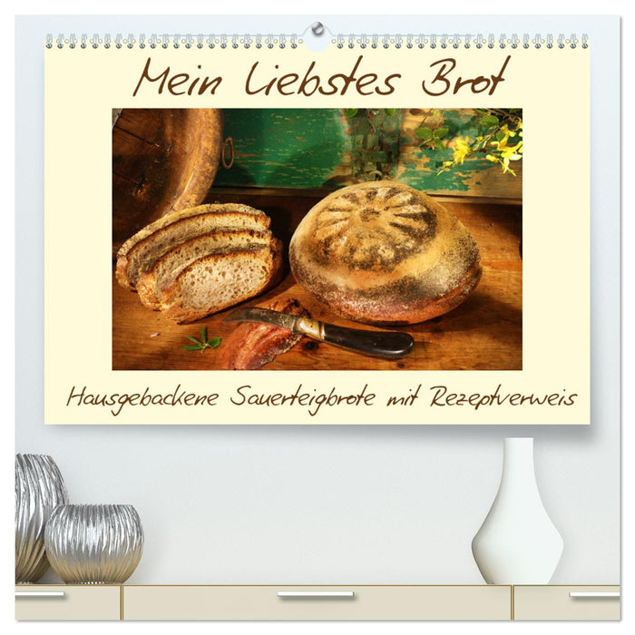 Mein liebstes Brot (CALVENDO Premium Wandkalender 2025)