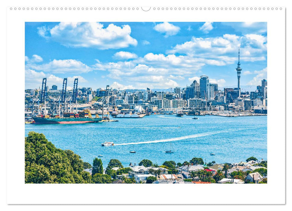 Neuseeland - Von Auckland nach Queenstown (CALVENDO Premium Wandkalender 2025)