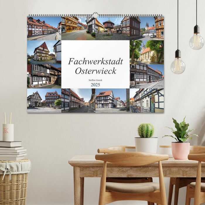 Fachwerkstadt Osterwieck (CALVENDO Wandkalender 2025)