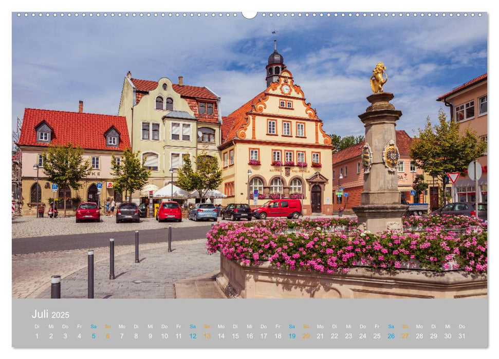 Bad Rodach - die Thermalbadstadt im Herzen Deutschlands (CALVENDO Premium Wandkalender 2025)