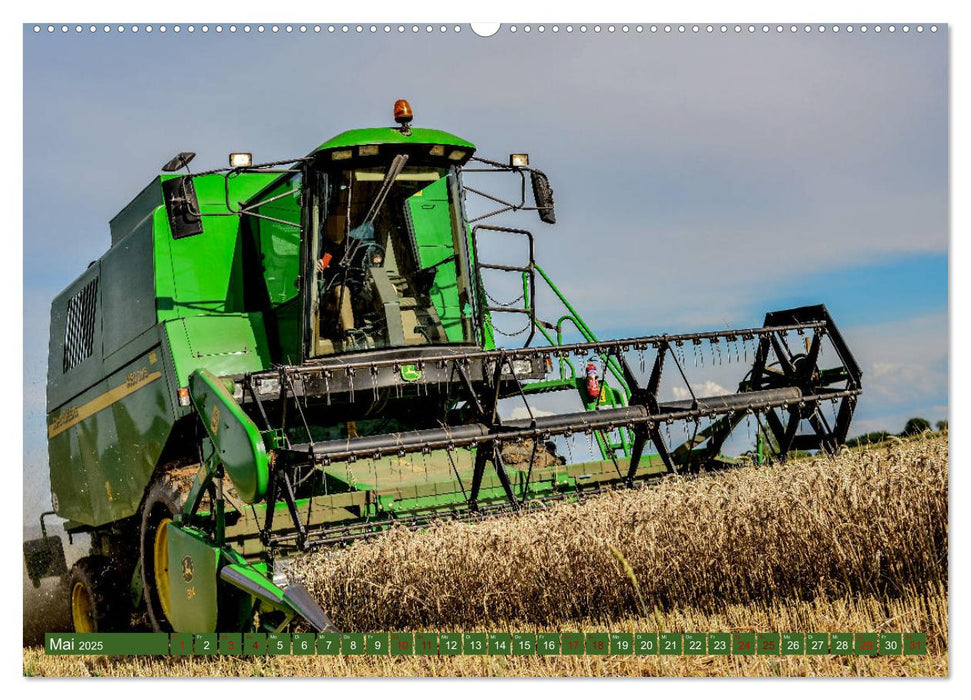 Landwirtschaft - Giganten im Kornfeld (CALVENDO Premium Wandkalender 2025)