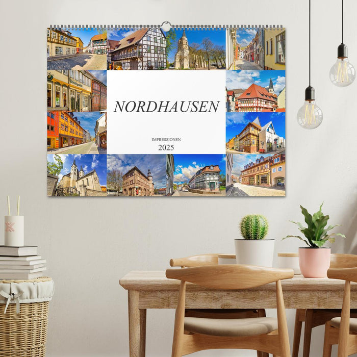 Nordhausen Impressionen (CALVENDO Wandkalender 2025)