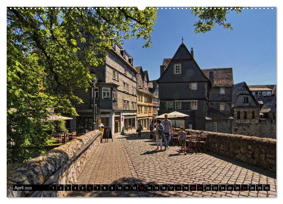 Stadtansichten Wetzlar, die historische Altstadt (CALVENDO Wandkalender 2025)