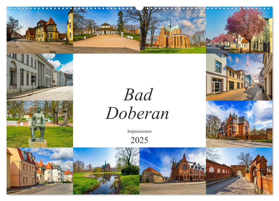 Bad Doberan Impressionen (CALVENDO Wandkalender 2025)