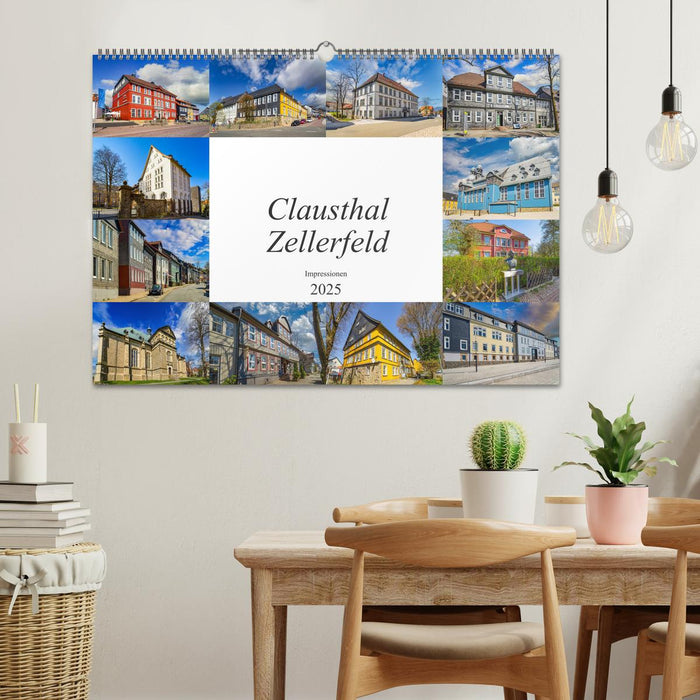 Clausthal Zellerfeld Impressionen (CALVENDO Wandkalender 2025)