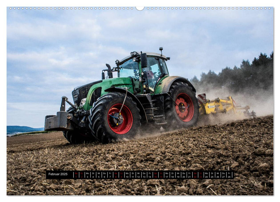 Landwirtschaft - Von der Saat bis zur Ernte (CALVENDO Premium Wandkalender 2025)