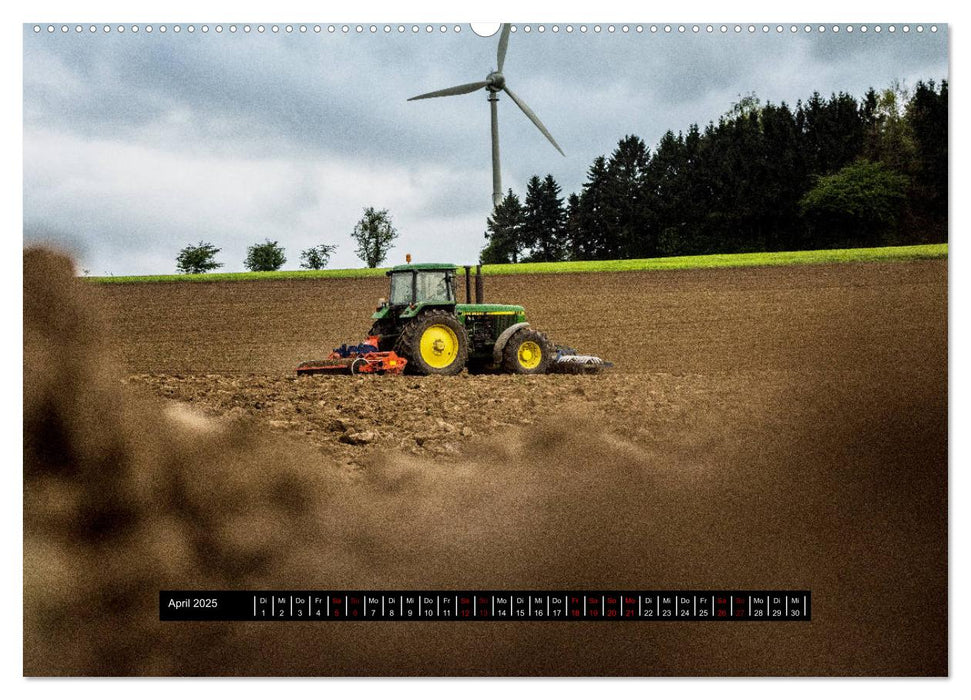 Landwirtschaft - Von der Saat bis zur Ernte (CALVENDO Premium Wandkalender 2025)