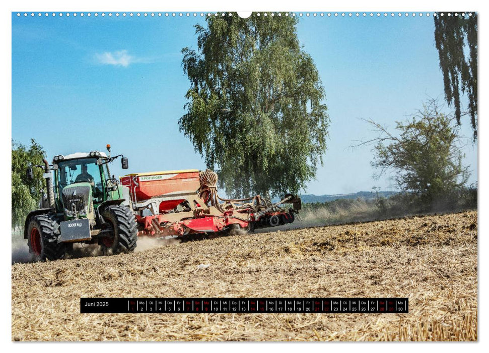 Landwirtschaft - Von der Saat bis zur Ernte (CALVENDO Premium Wandkalender 2025)