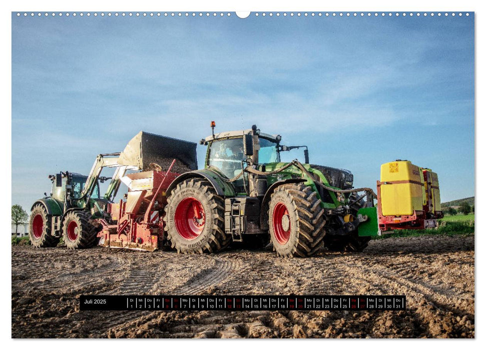 Landwirtschaft - Von der Saat bis zur Ernte (CALVENDO Premium Wandkalender 2025)