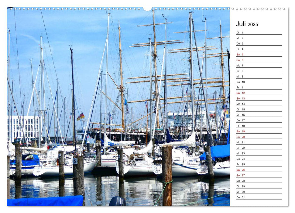 Travemünder Durchblicke (CALVENDO Premium Wandkalender 2025)