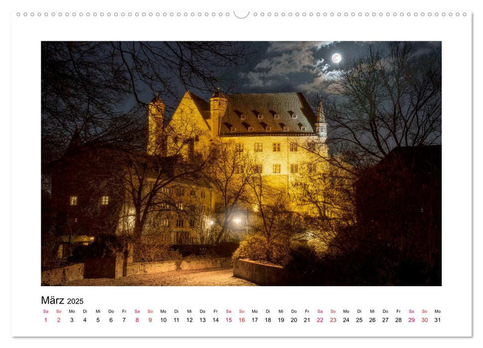 Marburger Ansichten (CALVENDO Premium Wandkalender 2025)