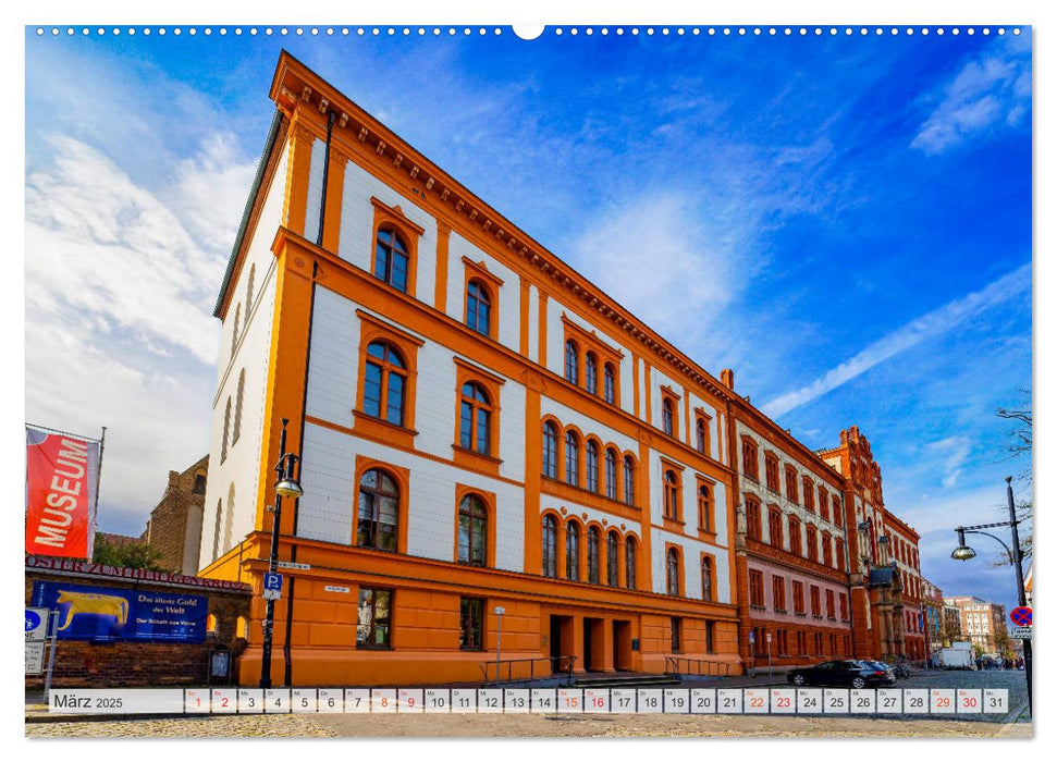 Rostock Impressionen (CALVENDO Premium Wandkalender 2025)