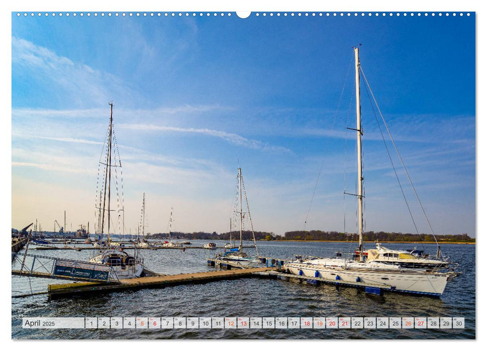 Rostock Impressionen (CALVENDO Premium Wandkalender 2025)