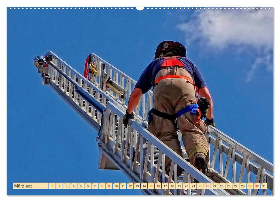 Feuerwehr - Einsätze (CALVENDO Premium Wandkalender 2025)