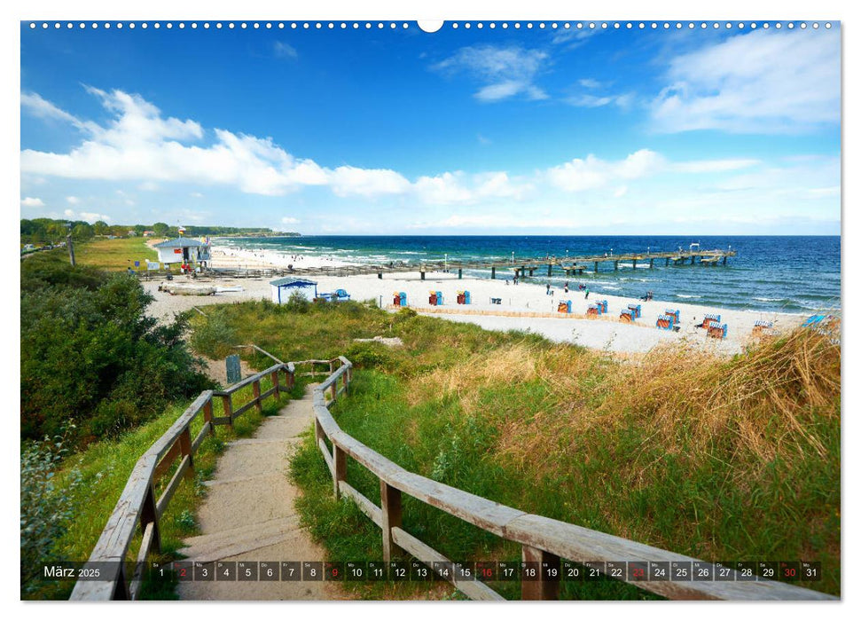 Schöne Ostsee - Impressionen übers Jahr (CALVENDO Premium Wandkalender 2025)