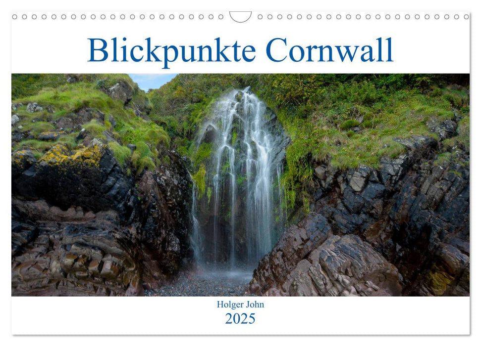 Blickpunkte Cornwall (CALVENDO Wandkalender 2025)