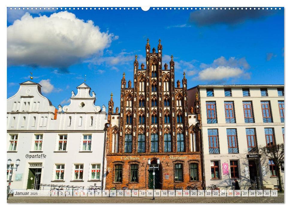 Greifswald Impressionen (CALVENDO Premium Wandkalender 2025)