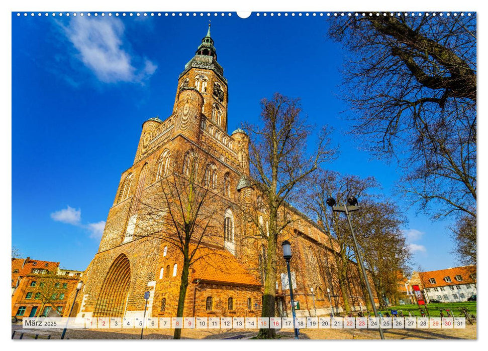 Greifswald Impressionen (CALVENDO Premium Wandkalender 2025)