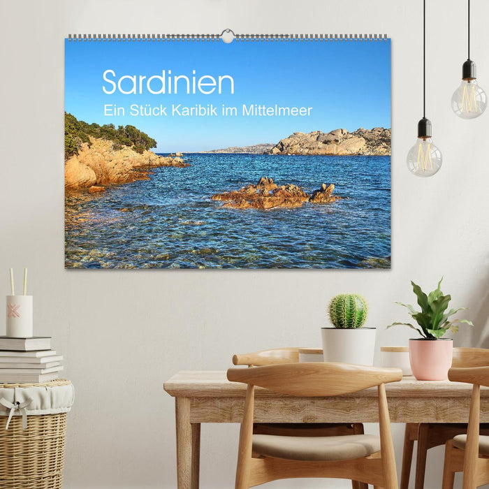 Sardinien - Ein Stück Karibik im Mittelmeer (CALVENDO Wandkalender 2025)