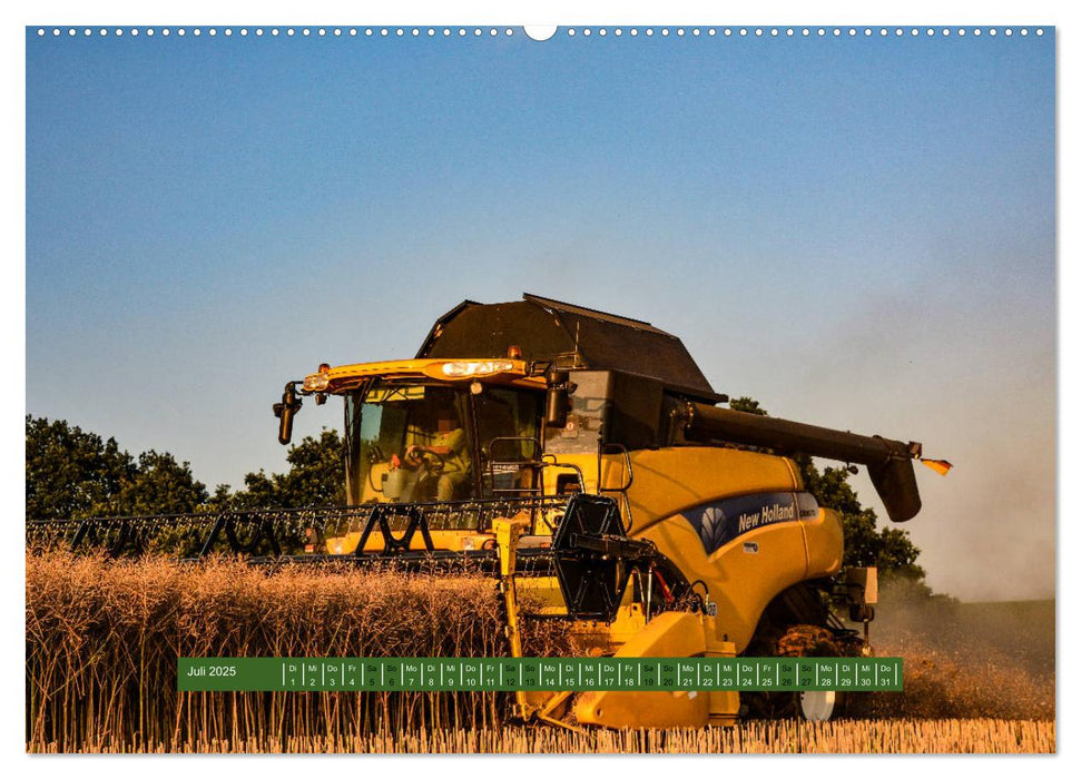 Landwirtschaft - Giganten im Feld (CALVENDO Premium Wandkalender 2025)