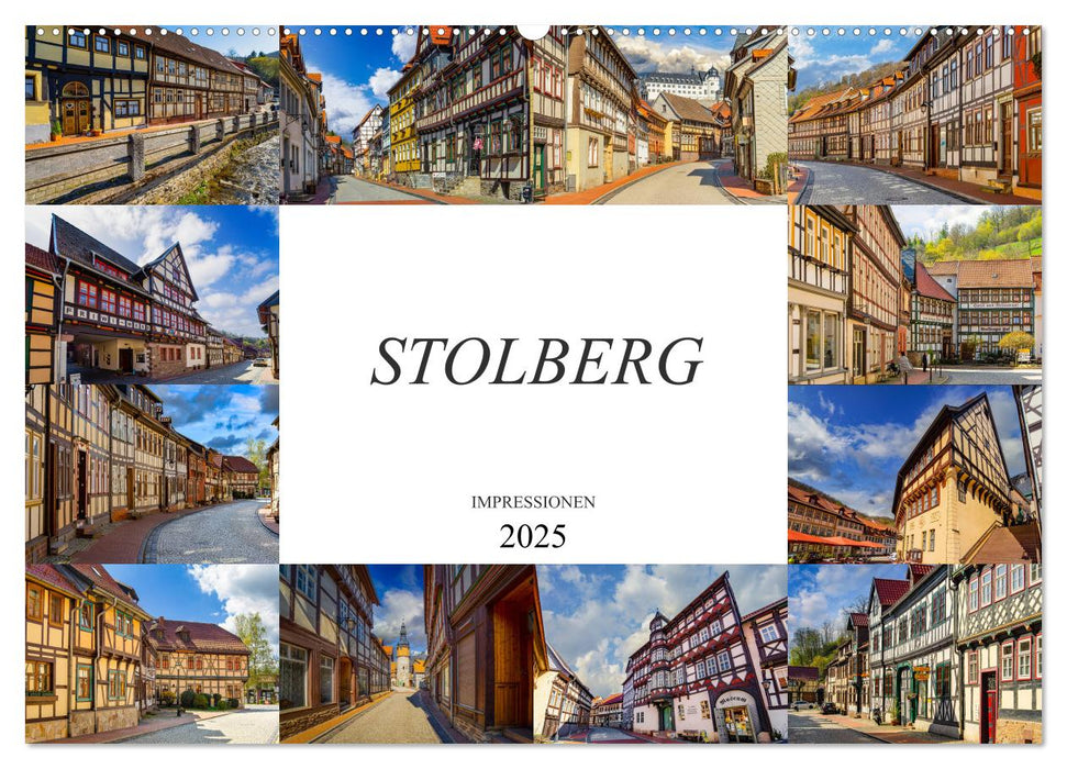 Stolberg Impressionen (CALVENDO Wandkalender 2025)