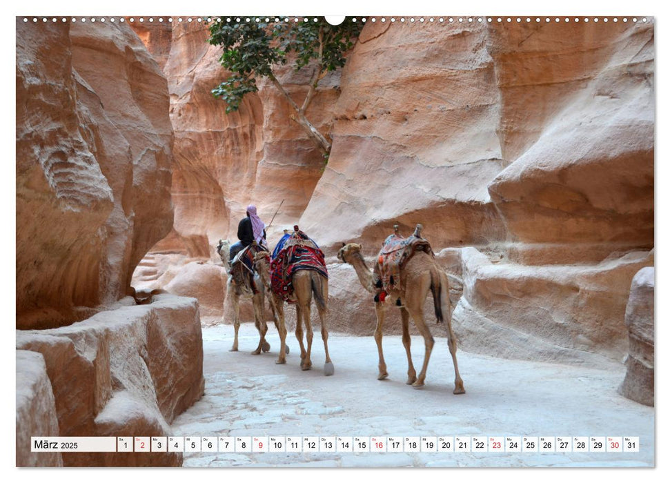 PETRA, die legendäre Nabatäerstadt (CALVENDO Premium Wandkalender 2025)