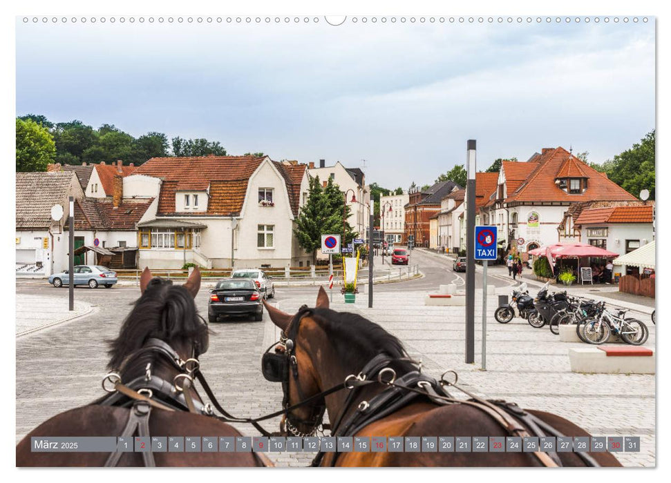 Bad Muskau an der Neiße (CALVENDO Premium Wandkalender 2025)