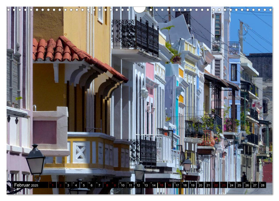 San Juan - Puerto Rico 2025 (CALVENDO Wandkalender 2025)