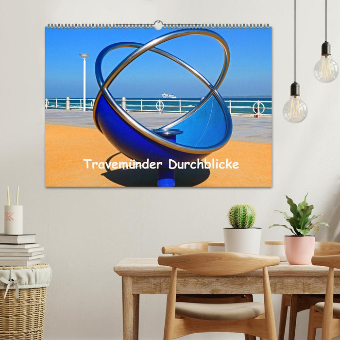 Travemünder Durchblicke (CALVENDO Wandkalender 2025)