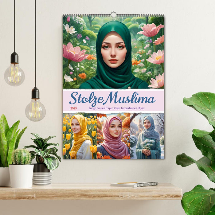 Stolze Muslima (CALVENDO Wandkalender 2025)