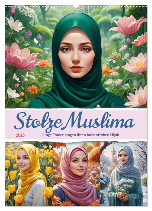 Stolze Muslima (CALVENDO Wandkalender 2025)