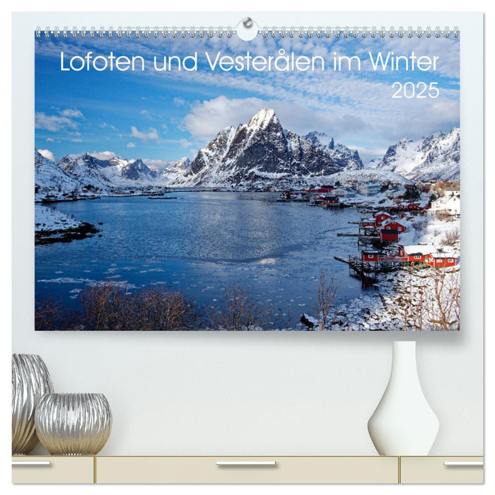 Lofoten und Vesterålen im Winter (CALVENDO Premium Wandkalender 2025)