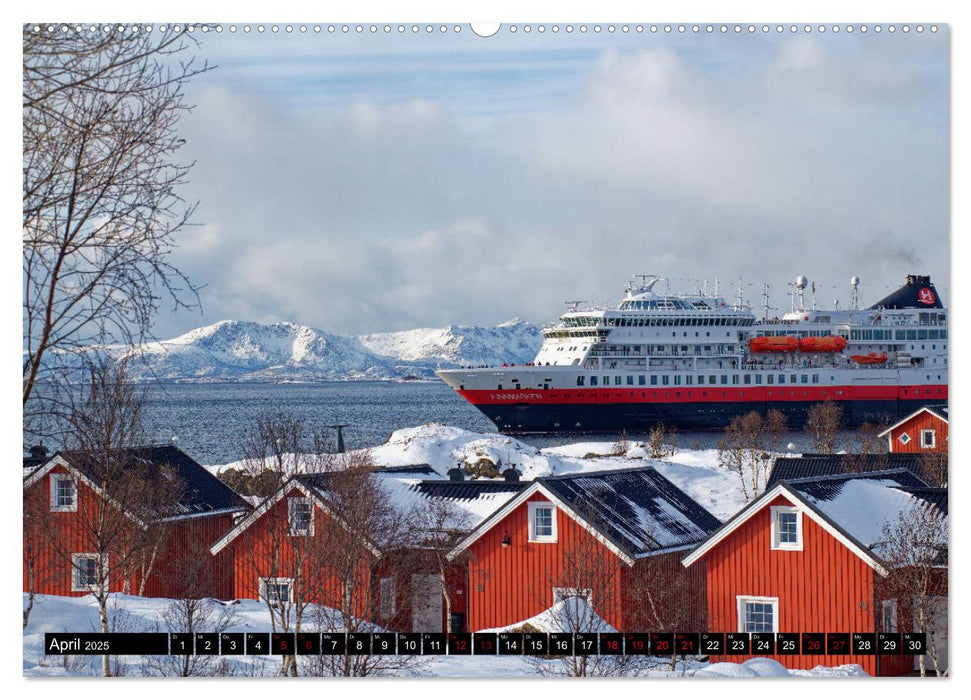 Lofoten und Vesterålen im Winter (CALVENDO Premium Wandkalender 2025)