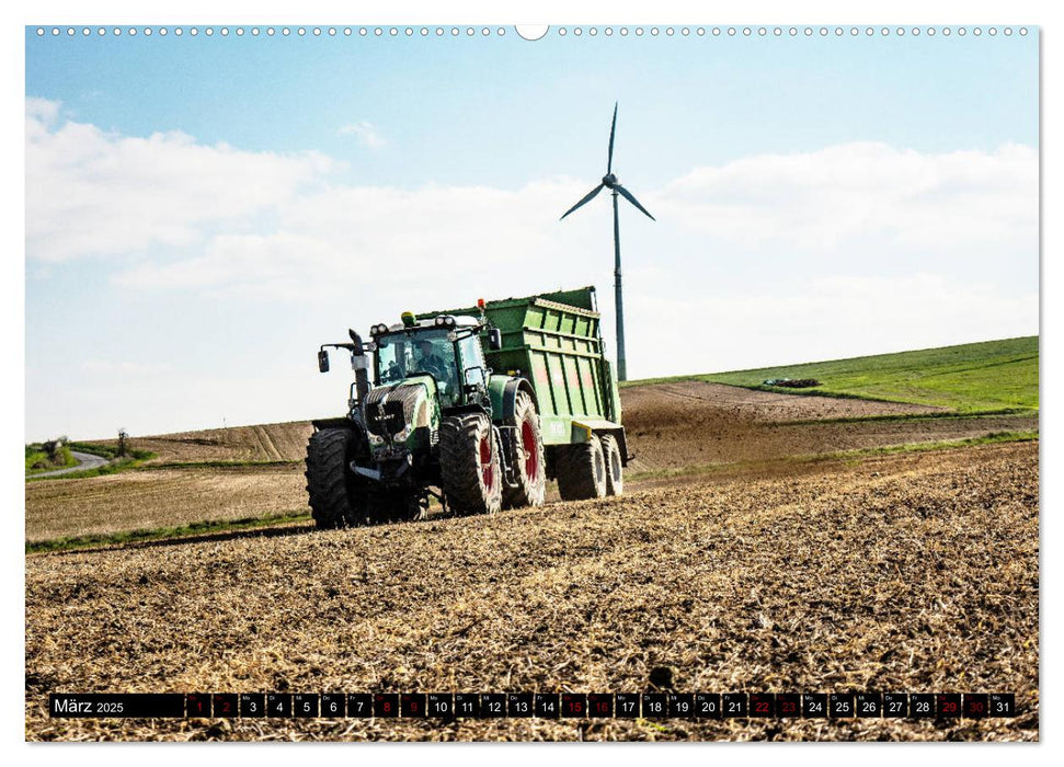 Landwirtschaft - Hightech auf dem Feld (CALVENDO Premium Wandkalender 2025)