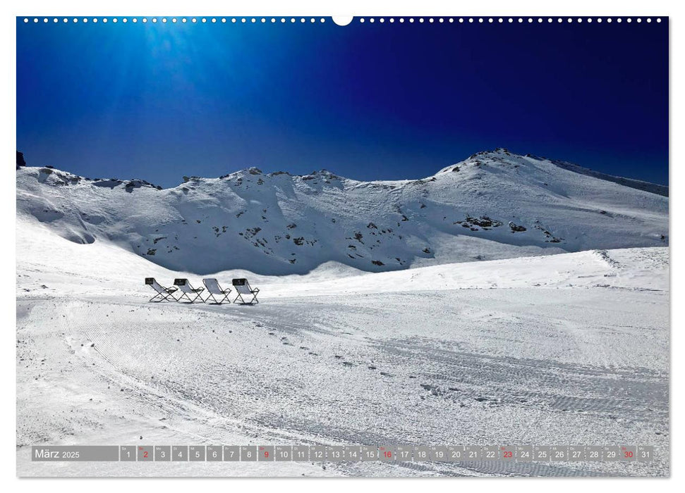 Tignes / Val d´Isère (CALVENDO Premium Wandkalender 2025)