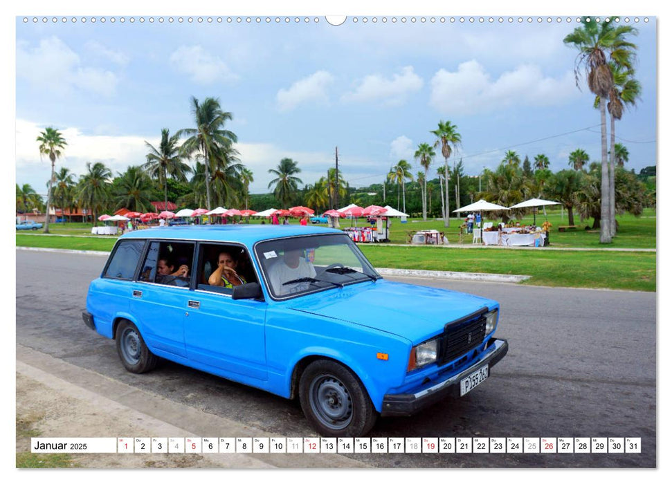 LADA KOMBI - Die sowjetische Auto-Legende WAS-2102 (CALVENDO Premium Wandkalender 2025)