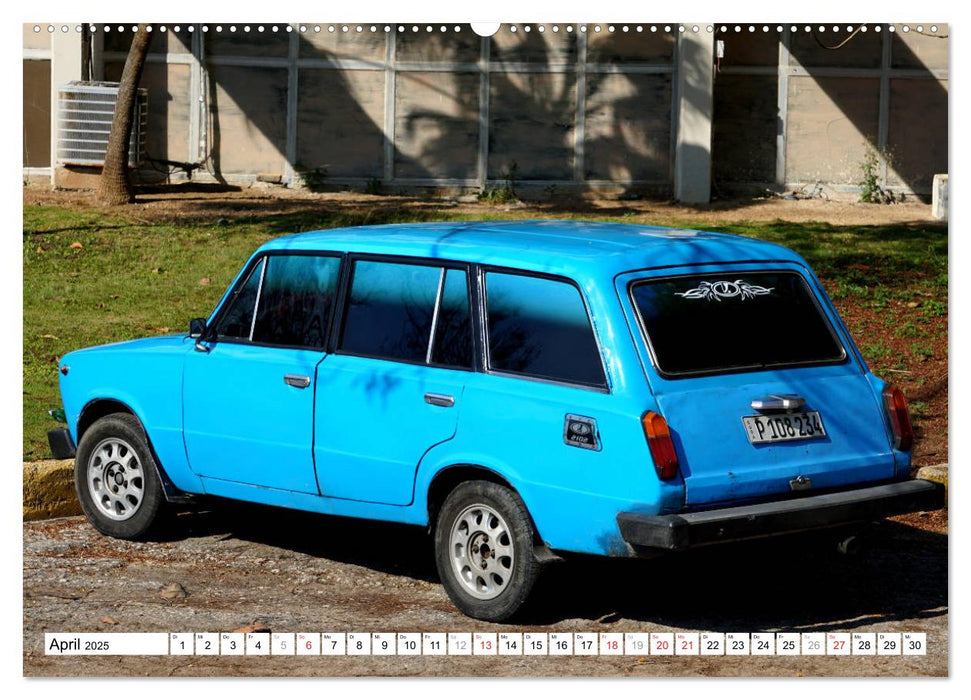 LADA KOMBI - Die sowjetische Auto-Legende WAS-2102 (CALVENDO Premium Wandkalender 2025)